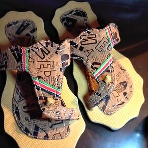 Tire tread sandals women's 10 Mens 8